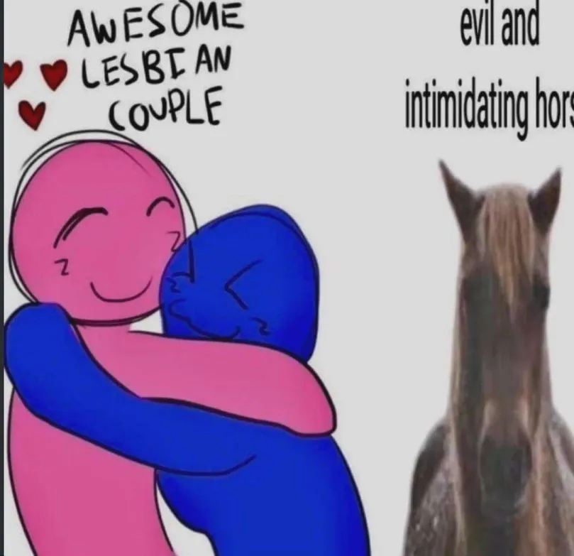 evilandintimidatinghorse