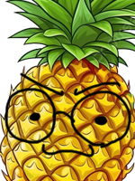 PineappleWithGlasses